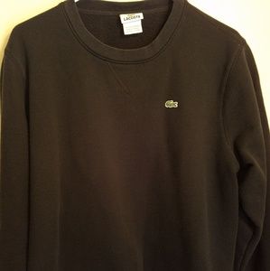Lacoste Black Pull-over Sweater